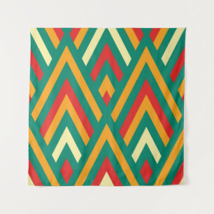 Naadloos patroon met decoratieve geometrische en a wandkleed