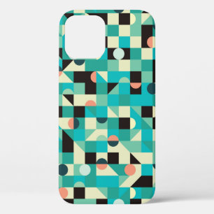  naadloos patroon met driehoeken en cirkel Case-Mate iPhone case