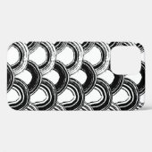 naadloos patroon met droog penseel gebogen str Case-Mate iPhone case (Achterkant (horizontaal))