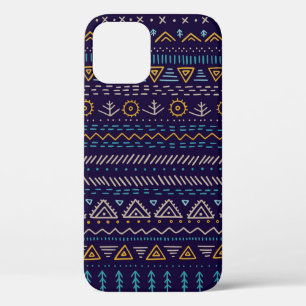  naadloos patroon met etnische stammen Case-Mate iPhone case