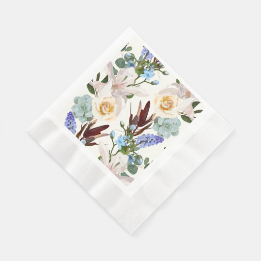 Naadloos patroon met gedetailleerde handgetekende servet (Hoek)