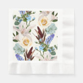 Naadloos patroon met gedetailleerde handgetekende  servet (Voorkant)