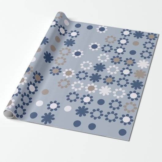 Naadloos patroon met gekleurde elementen, a cadeaupapier (Uitgerold)