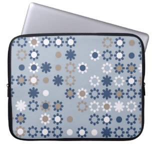 Naadloos patroon met gekleurde elementen,  a laptop sleeve