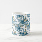 Naadloos patroon met gerbera-bloemen. bac koffiemok (Center)