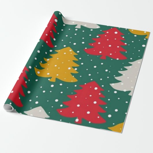 Naadloos patroon met gestileerde kerstcadeautas cadeaupapier (Uitgerold)