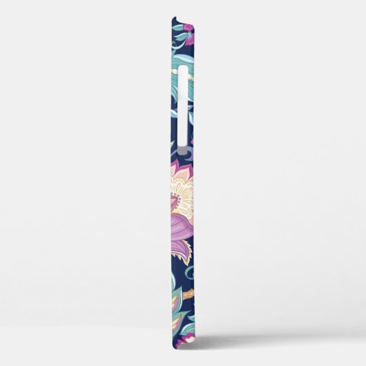 Naadloos patroon met gestileerde sierbloemen Case-Mate iPhone case (Achterkant / Links)