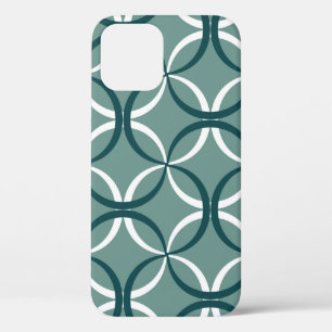 Naadloos patroon met golvende lijnen Case-Mate iPhone case