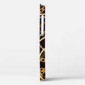 Naadloos patroon met gouden ketens. Case-Mate iPhone case (Achterkant / Links)