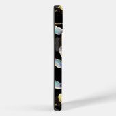 Naadloos patroon met gouden libellen Case-Mate iPhone case (Achterkant / Rechts)