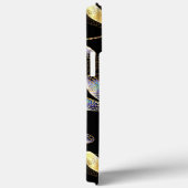 Naadloos patroon met gouden libellen Case-Mate iPhone case (Achterkant / Rechts)