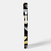 Naadloos patroon met gouden libellen Case-Mate iPhone case (Achterkant / Links)
