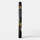 Naadloos patroon met gouden libellen Case-Mate iPhone case (Achterkant / Rechts)