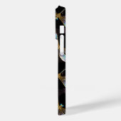 Naadloos patroon met gouden libellen Case-Mate iPhone case (Achterkant / Links)