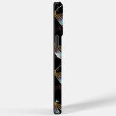 Naadloos patroon met gouden libellen Case-Mate iPhone case (Achterkant / Rechts)