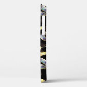 Naadloos patroon met gouden libellen Case-Mate iPhone case (Achterkant / Links)