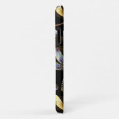 Naadloos patroon met gouden libellen Case-Mate iPhone case (Achterkant/rechts)