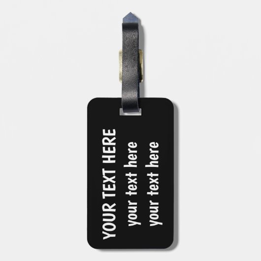 Naadloos patroon met gouden sleutels bagagelabel (Achterkant verticaal)