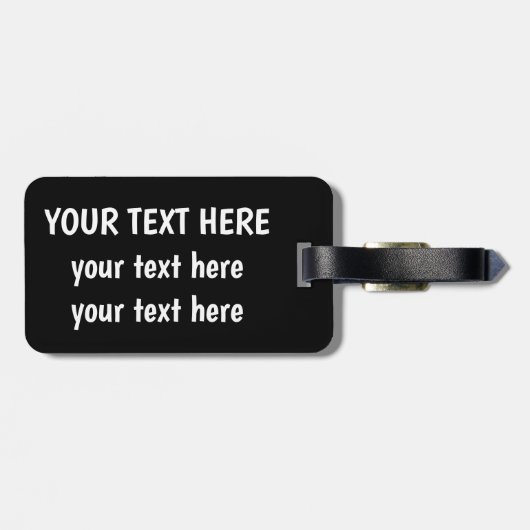 Naadloos patroon met gouden sleutels bagagelabel (Achterkant horizontaal)