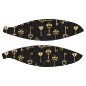 Naadloos patroon met gouden sleutels basketbal (Panelen)