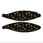 Naadloos patroon met gouden sleutels basketbal (Panelen)