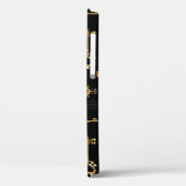 Naadloos patroon met gouden sleutels Case-Mate iPhone case (Achterkant / Links)