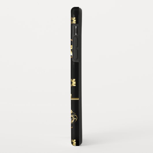 Naadloos patroon met gouden sleutels Case-Mate iPhone case (Achterkant/links)