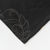 Naadloos patroon met gouden sleutels fleece deken (Hoek)