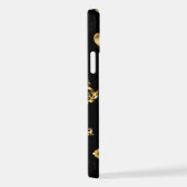 Naadloos patroon met gouden sleutels iPhone hoesje (Rechterkant)