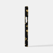 Naadloos patroon met gouden sleutels iPhone hoesje (Rechterkant)
