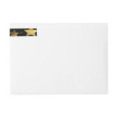 Naadloos patroon met gouden sterren (Voorkant)