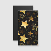 Naadloos patroon met gouden sterren (Voorkant / Achterkant)