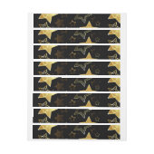 Naadloos patroon met gouden sterren (Vel)