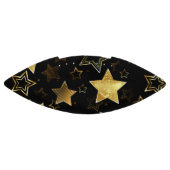 Naadloos patroon met gouden sterren american football (Paneel)