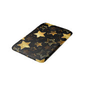 Naadloos patroon met gouden sterren badmat (Gekanteld)