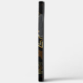 Naadloos patroon met gouden sterren Case-Mate iPhone case (Achterkant / Links)