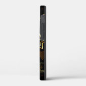 Naadloos patroon met gouden sterren Case-Mate iPhone case (Achterkant / Links)
