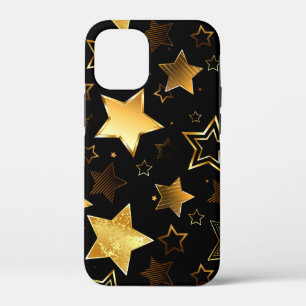 Naadloos patroon met gouden sterren Case-Mate iPhone case