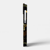Naadloos patroon met gouden sterren Case-Mate iPhone case (Achterkant / Links)