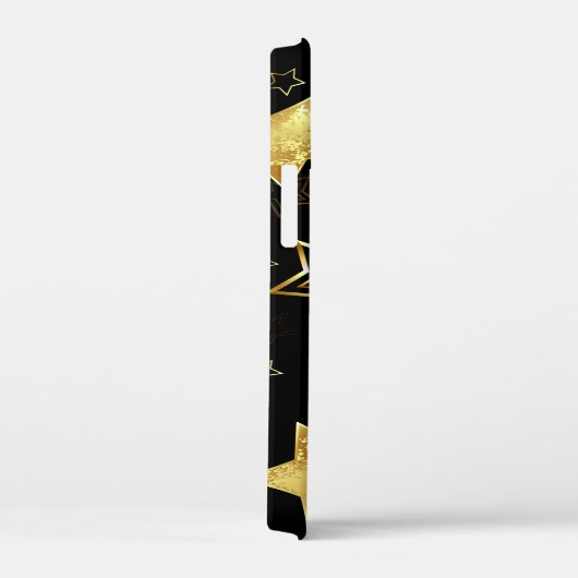 Naadloos patroon met gouden sterren Case-Mate iPhone case (Achterkant / Rechts)