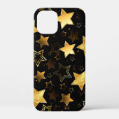 Naadloos patroon met gouden sterren Case-Mate iPhone case (Achterkant)