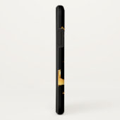 Naadloos patroon met gouden sterren Case-Mate iPhone case (Achterkant/rechts)