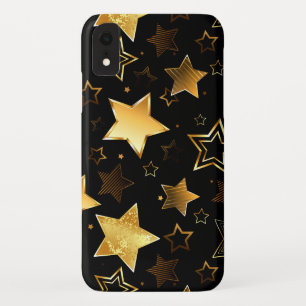 Naadloos patroon met gouden sterren Case-Mate iPhone case
