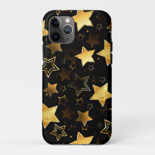 Naadloos patroon met gouden sterren Case-Mate iPhone case