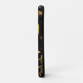 Naadloos patroon met gouden sterren Case-Mate iPhone case (Achterkant/links)