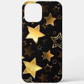 Naadloos patroon met gouden sterren Case-Mate iPhone case (Achterkant)