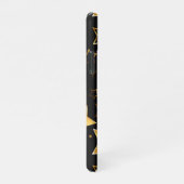 Naadloos patroon met gouden sterren iPhone hoesje (Rechterkant)