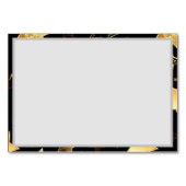 Naadloos patroon met gouden sterren kaart (Achterkant)