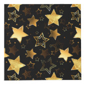 Naadloos patroon met gouden sterren kubus (Voorkant)