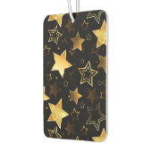 Naadloos patroon met gouden sterren luchtverfrisser (Links)